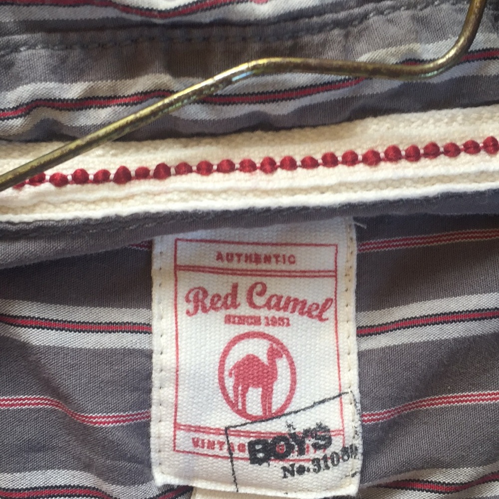 Red Camel Button Up - Picture 3 of 3